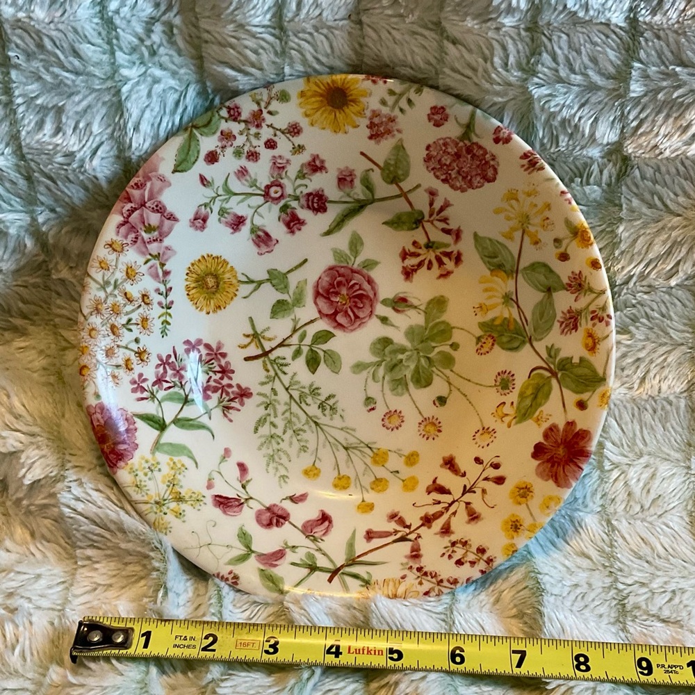 Serving Bowl Hedgerow (Earthenware, Wildflowers) by ROYAL STAFFORD
